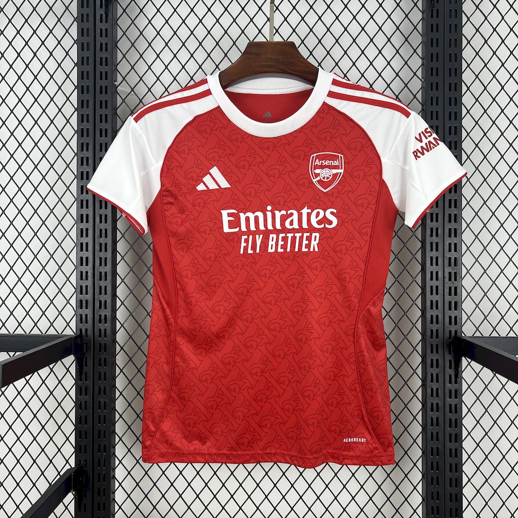 arsenal 2025/26 home womens jersey Arsenal 2025/26 Home Womens Jersey