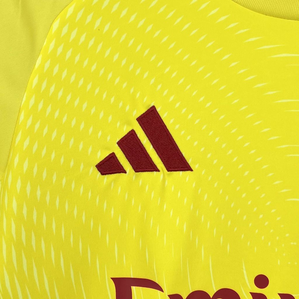 arsenal 2025/26 yellow goalkeeper jersey Arsenal 2025/26 Yellow goalkeeper Jersey