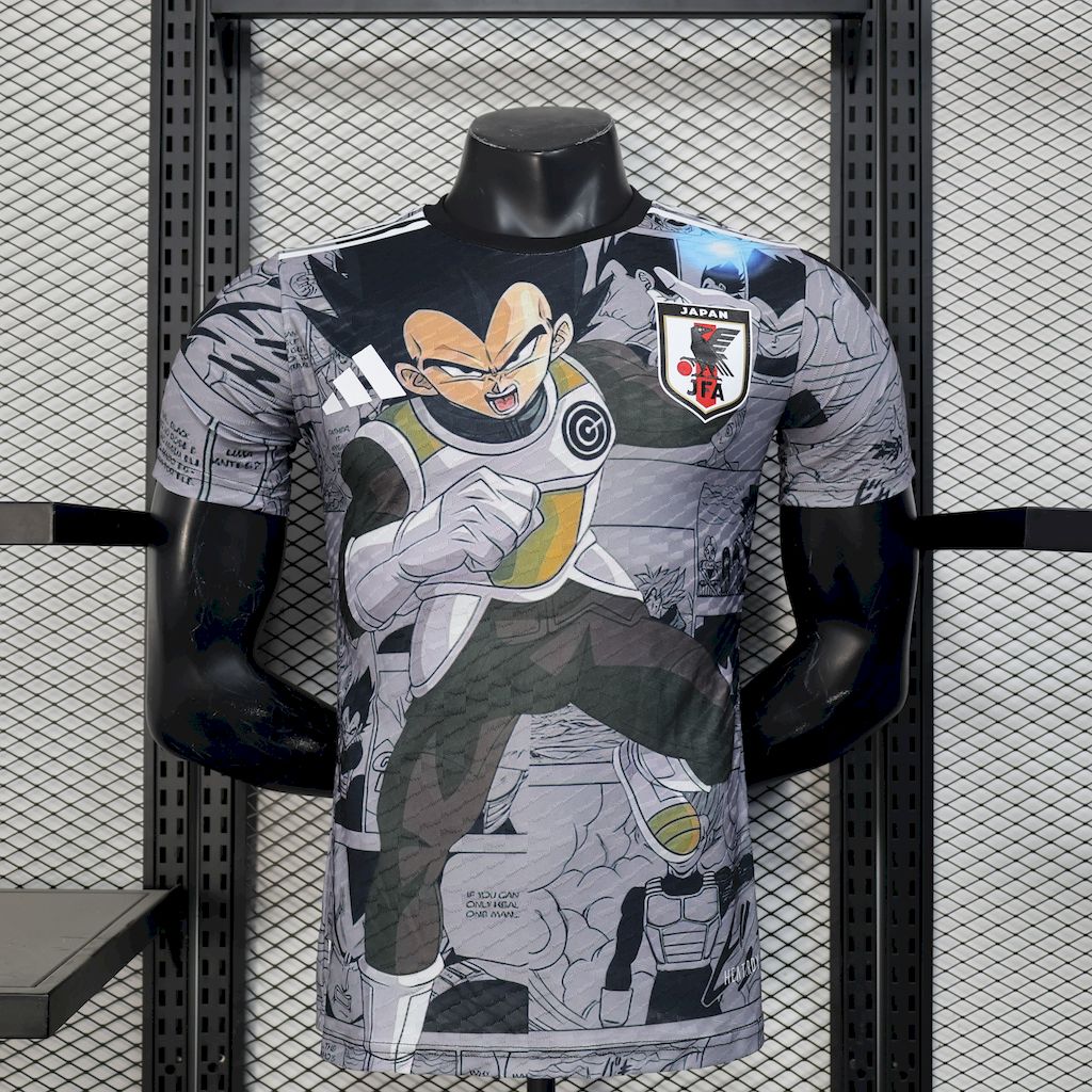 japan 2025/26 ベジータ四世 black jersey player version Japan 2025/26 ベジータ四世 Black Jersey Player Version