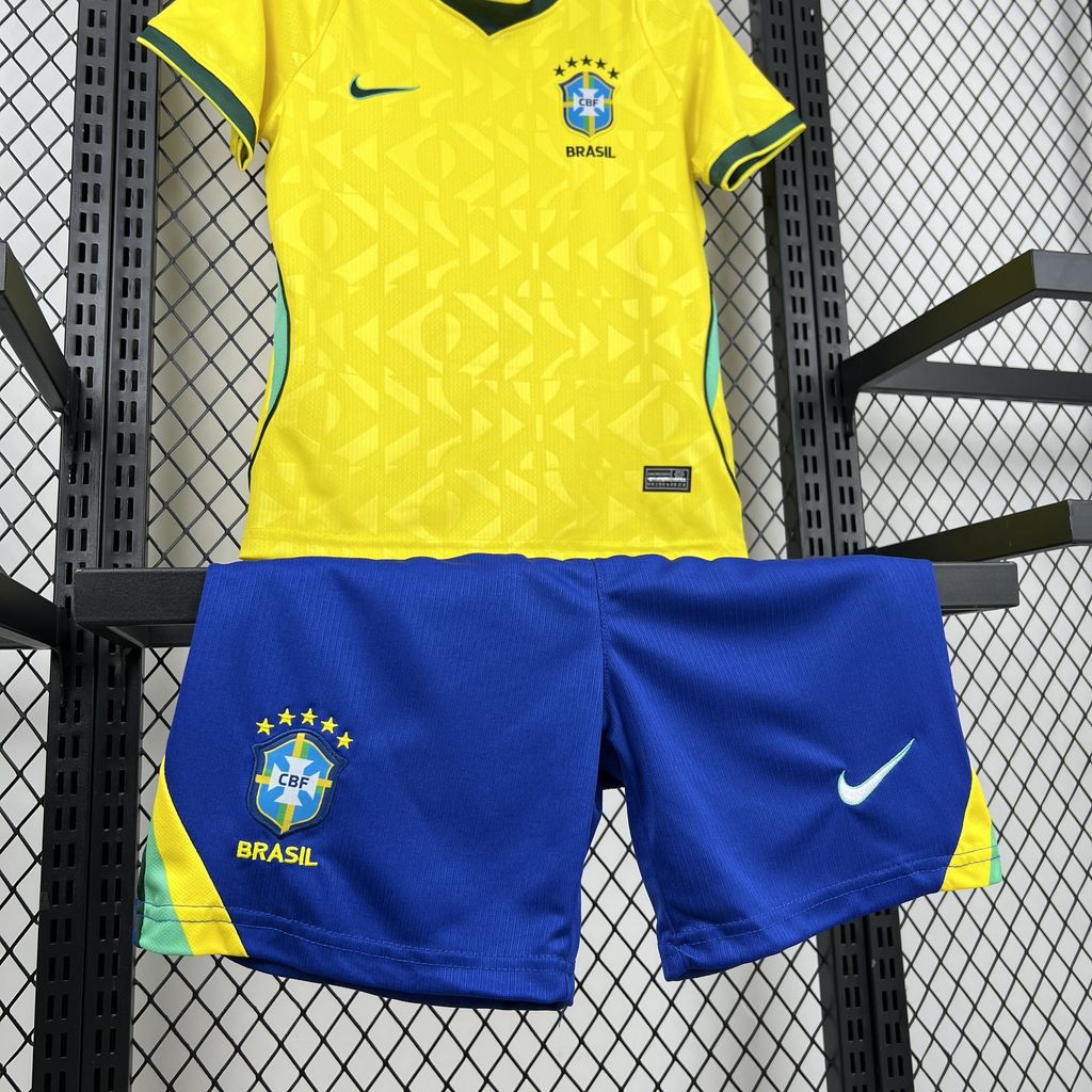 kids brazil 2026 world cup home kit Kids Brazil 2026 World Cup Home Kit