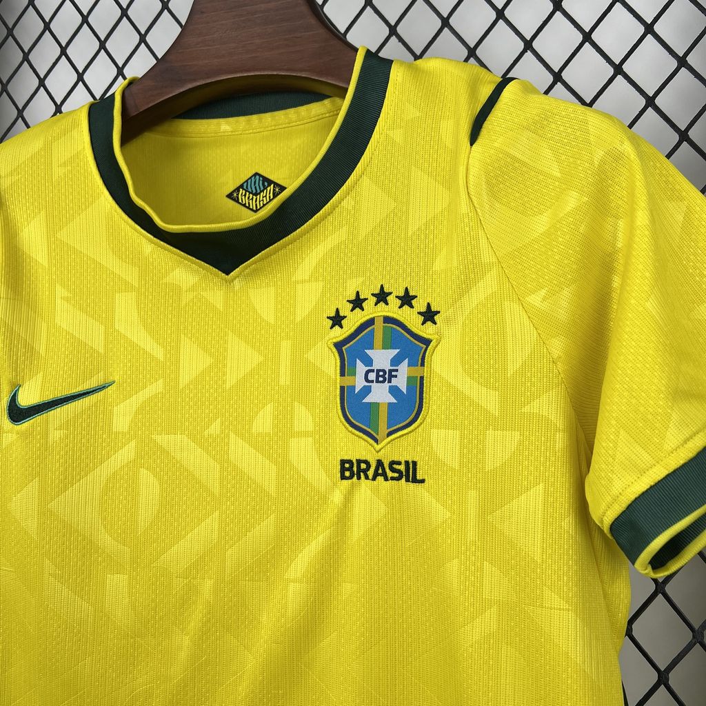 kids brazil 2026 world cup home kit Kids Brazil 2026 World Cup Home Kit