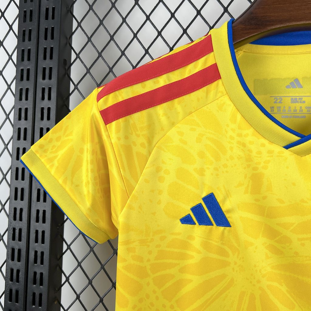 kids colombia 2026 world cup home kit Kids Colombia 2026 World Cup Home Kit