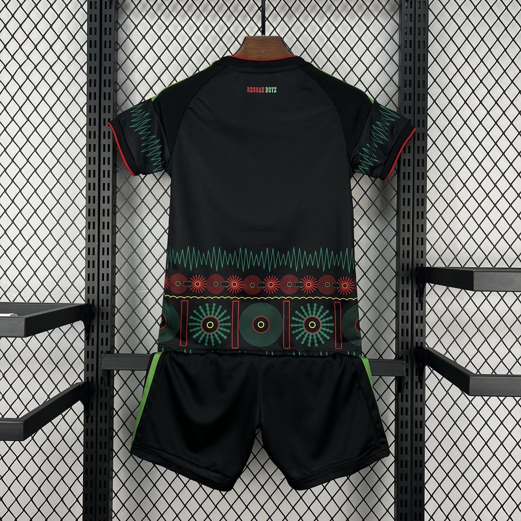 kids jamaica x bob marley 2026 away jersey kit Kids Jamaica x Bob Marley 2026 Away Jersey Kit