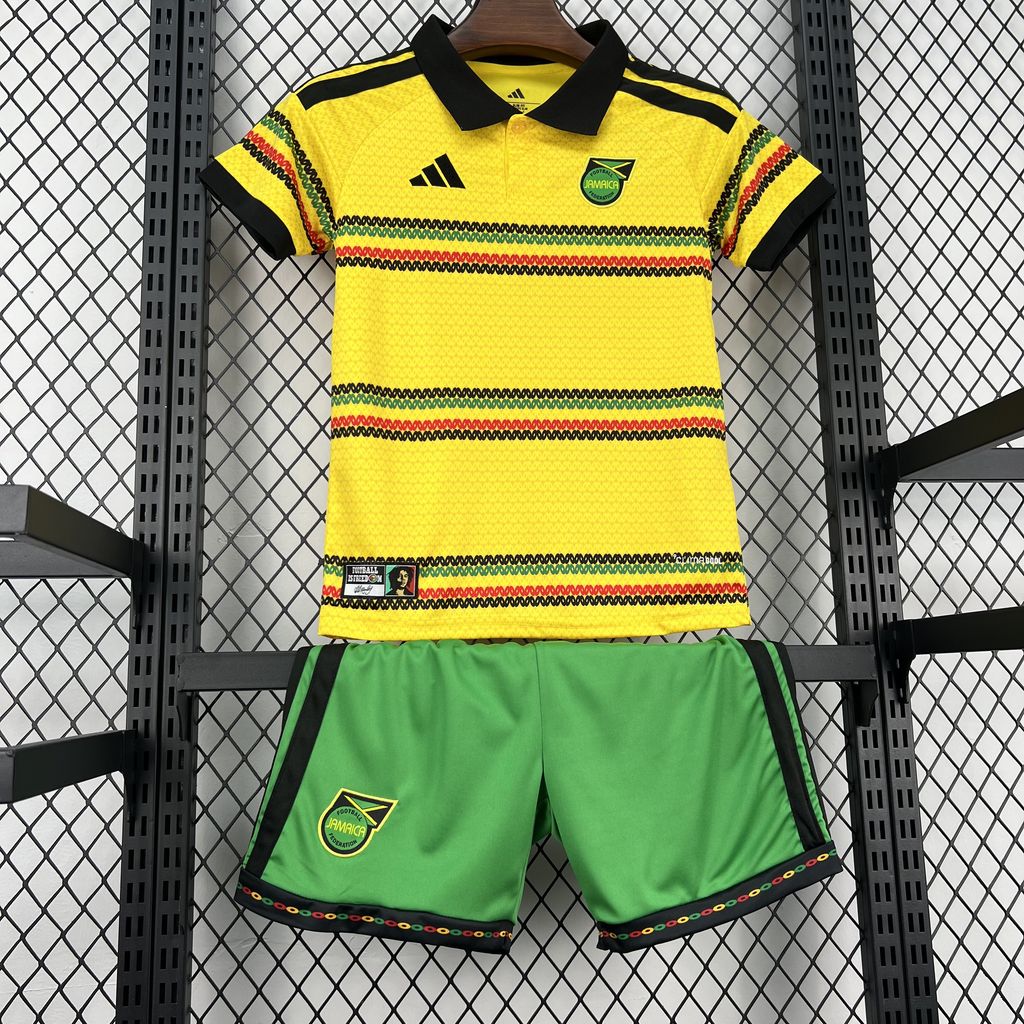 kids jamaica x bob marley 2026 home jersey kit Kids Jamaica x Bob Marley 2026 Home Jersey Kit