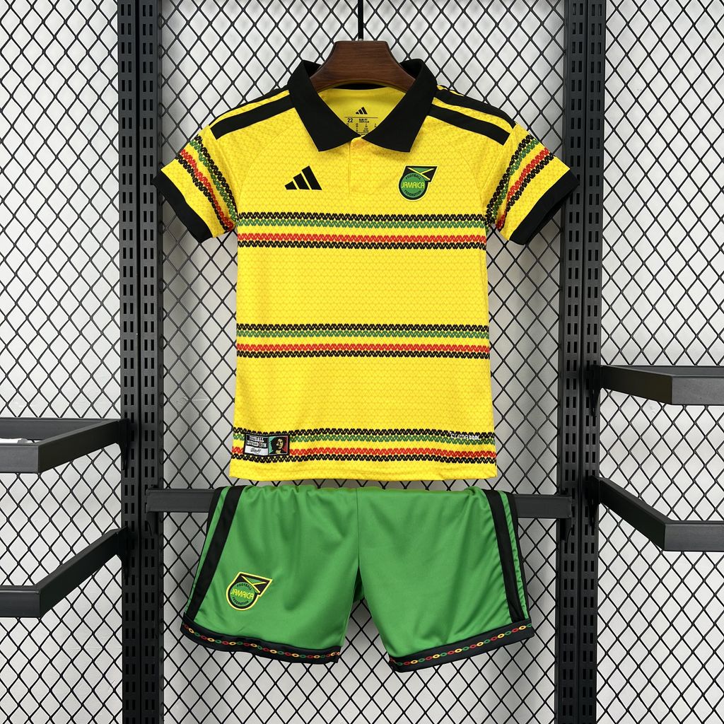 kids jamaica x bob marley 2026 home jersey kit Kids Jamaica x Bob Marley 2026 Home Jersey Kit