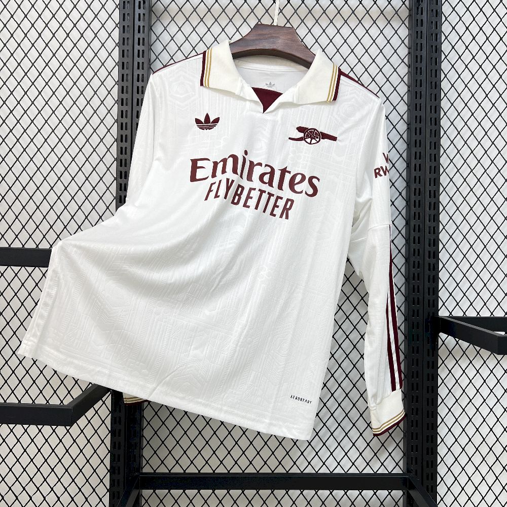 mens arsenal 2025/26 third long sleeve jersey Mens Arsenal 2025/26 Third Long Sleeve Jersey