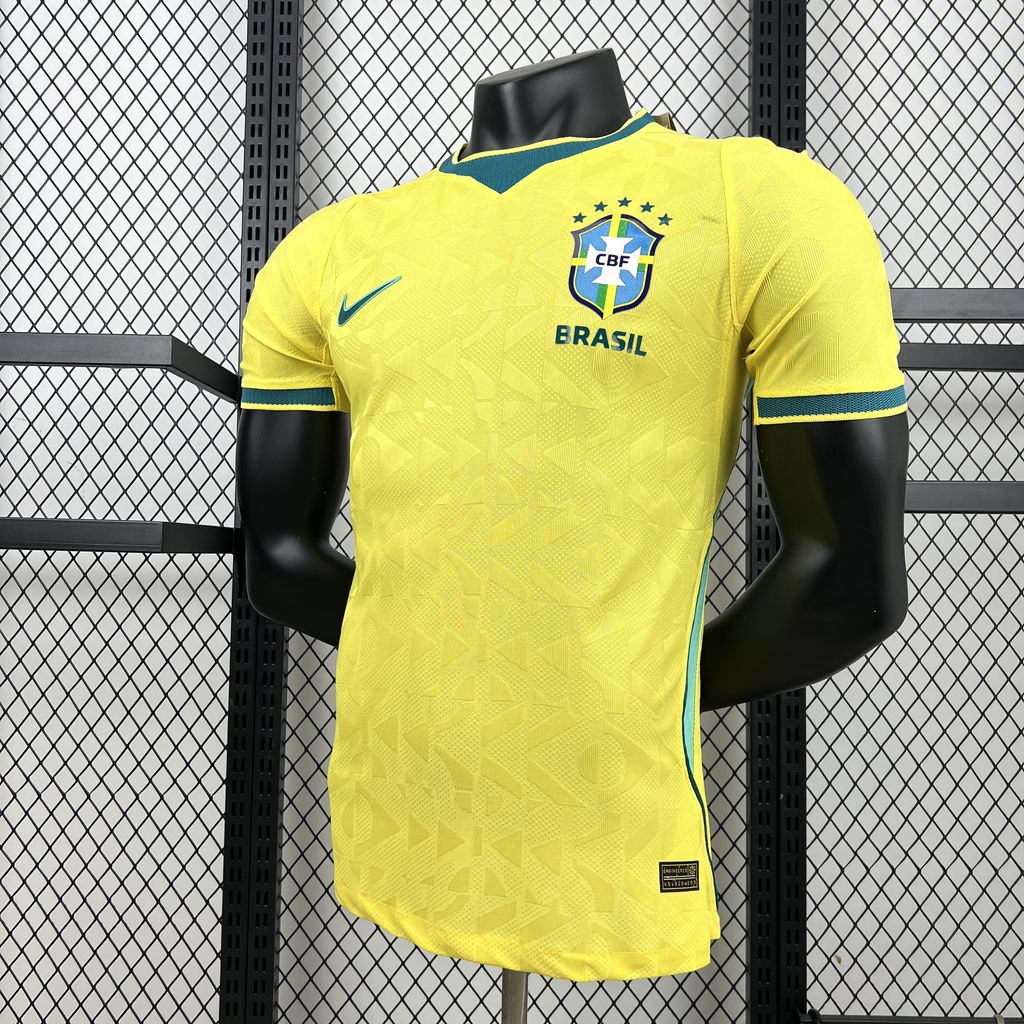 mens brazil 2026 world cup home jersey player version Mens Brazil 2026 World Cup Home Jersey Player Version