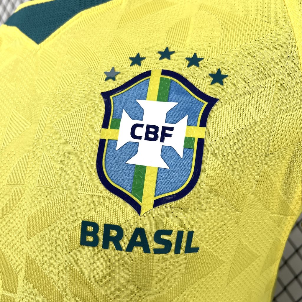 mens brazil 2026 world cup home jersey player version Mens Brazil 2026 World Cup Home Jersey Player Version