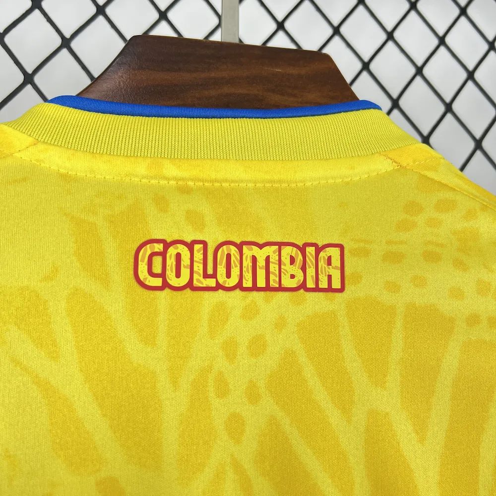 mens colombia 2026 world cup home long sleeve jersey Mens Colombia 2026 World Cup Home Long Sleeve Jersey