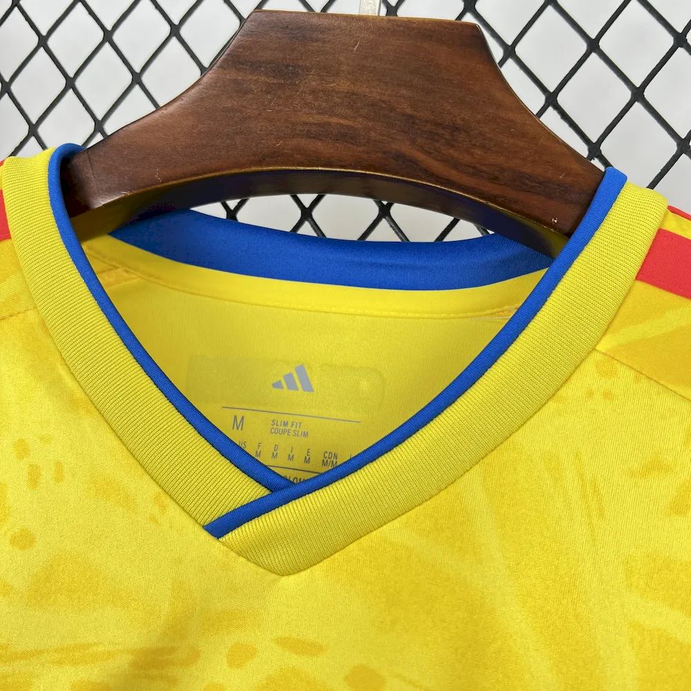 mens colombia 2026 world cup home long sleeve jersey Mens Colombia 2026 World Cup Home Long Sleeve Jersey