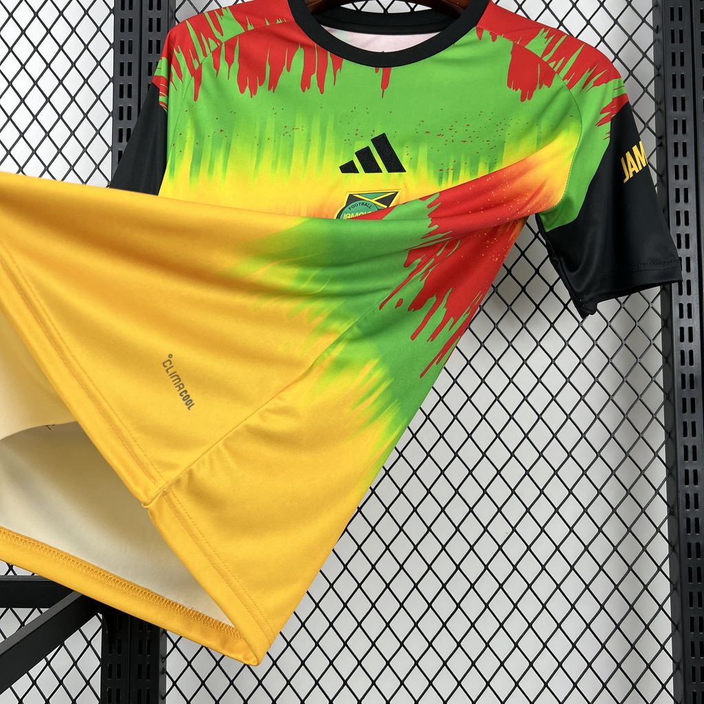 mens jamaica x bob marley 2026 pre match jersey Mens Jamaica x Bob Marley 2026 Pre Match Jersey