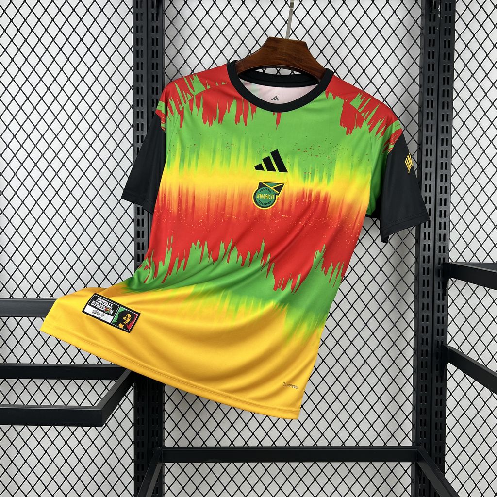 mens jamaica x bob marley 2026 pre match jersey Mens Jamaica x Bob Marley 2026 Pre Match Jersey