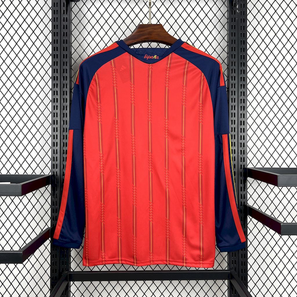 mens spain 2026 world cup home long sleeve jersey españa Mens Spain 2026 World Cup Home Long Sleeve Jersey españa