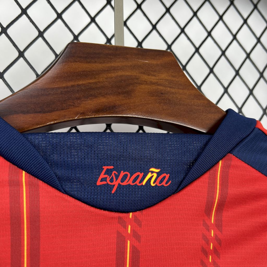 mens spain 2026 world cup home long sleeve jersey españa Mens Spain 2026 World Cup Home Long Sleeve Jersey españa