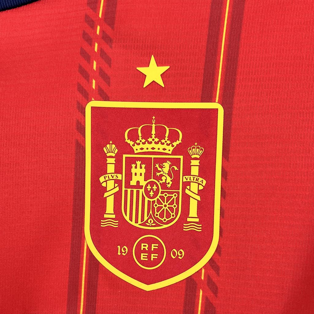 mens spain 2026 world cup home long sleeve jersey españa Mens Spain 2026 World Cup Home Long Sleeve Jersey españa