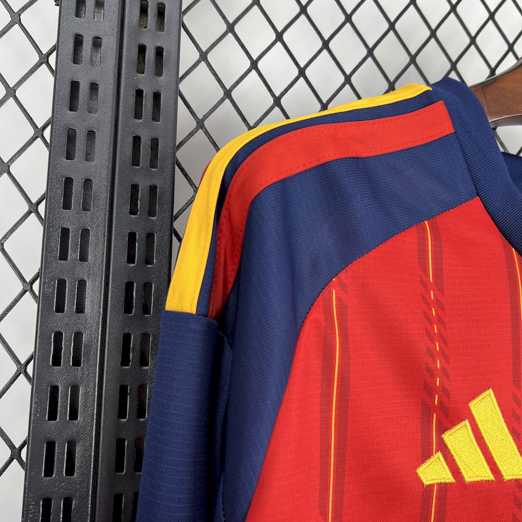 mens spain 2026 world cup home long sleeve jersey españa Mens Spain 2026 World Cup Home Long Sleeve Jersey españa