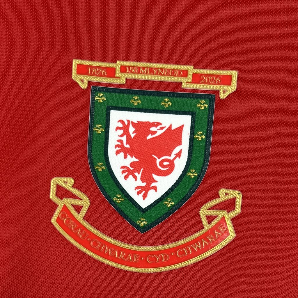 mens wales 2026 150th anniversary jersey Mens Wales 2026 150th Anniversary Jersey